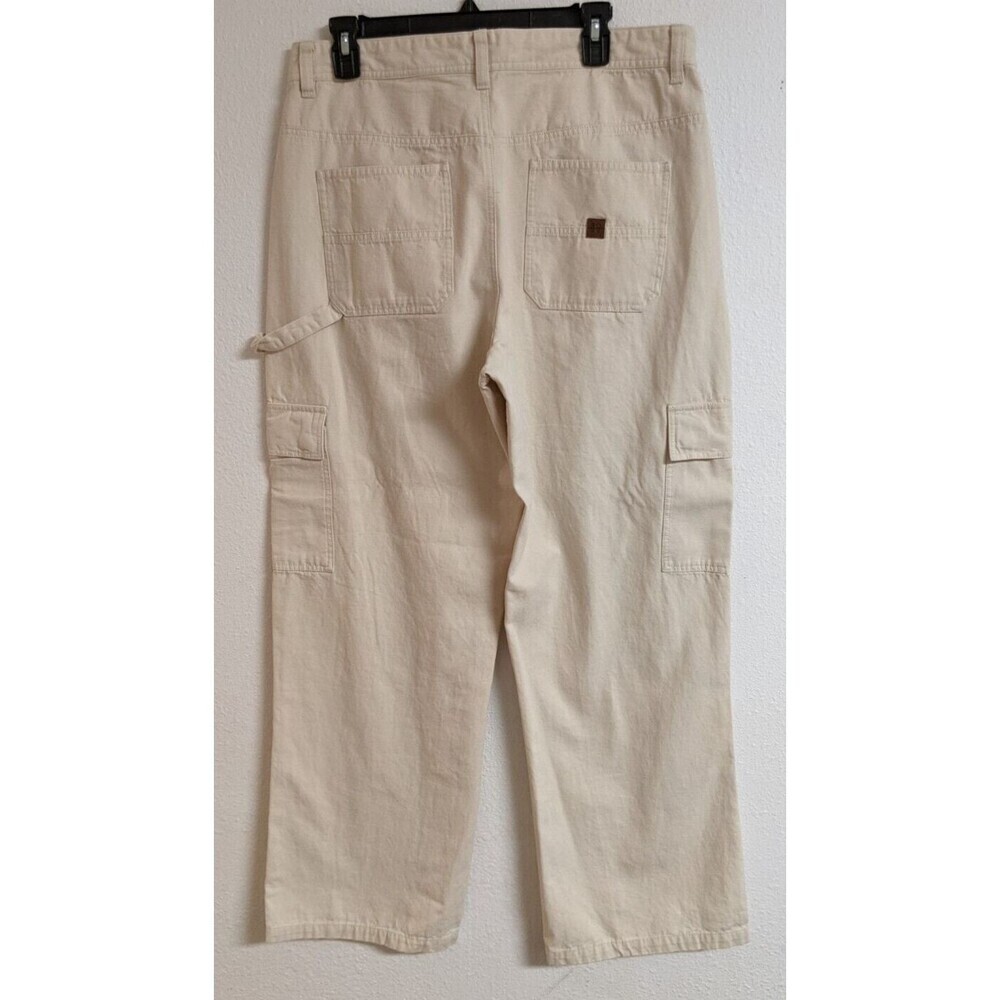 Women's ROXY Off White Lefty Cargo Pants Size XL WORN ONCE! - Picture 4 of 16